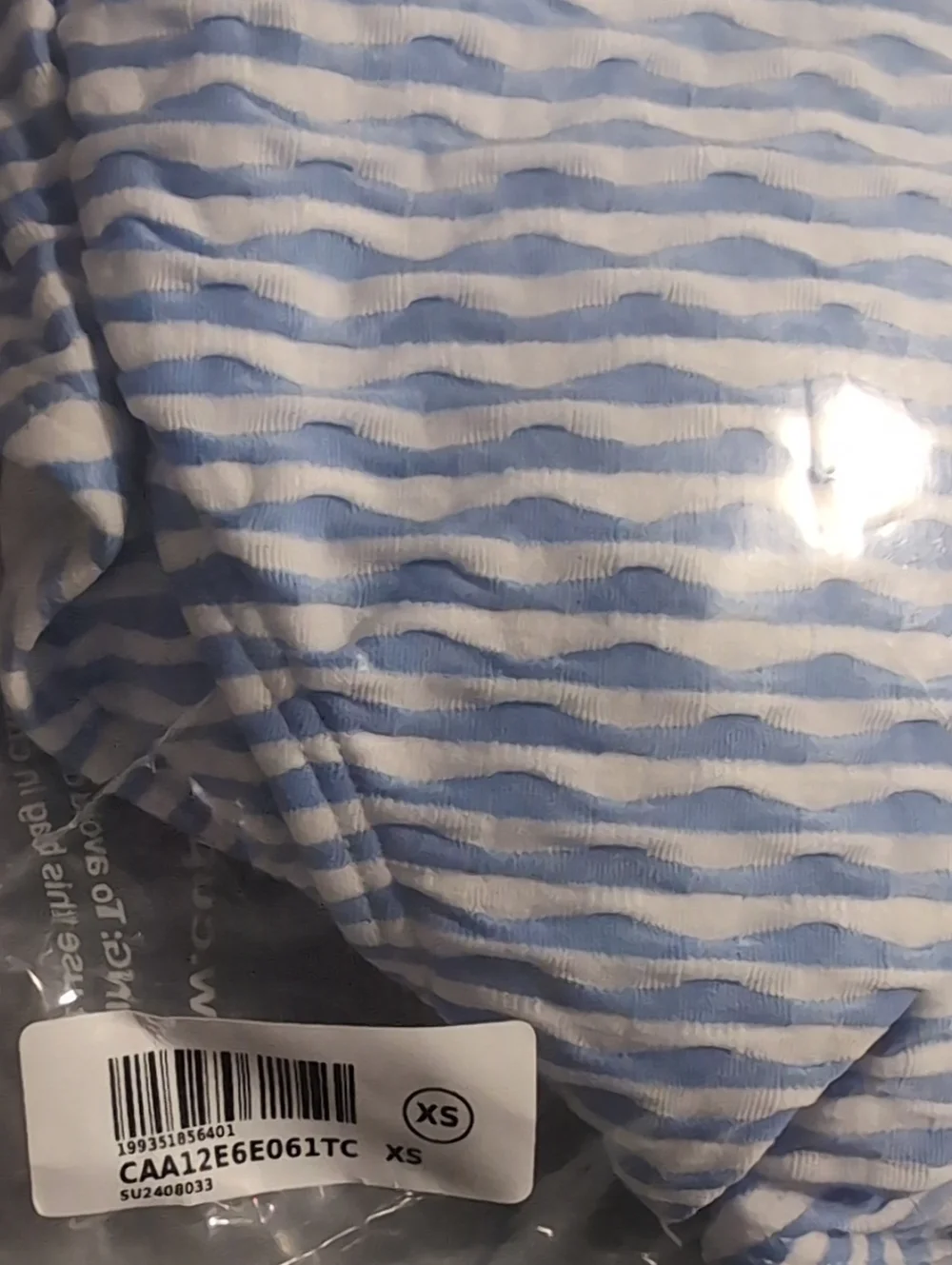 Cupshe Ocean Air Tummy Control One-Piece Swimsuit- XS